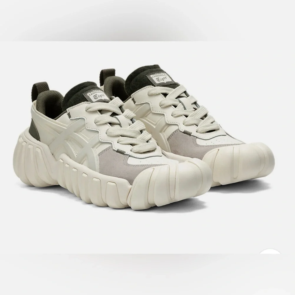 Onitsuka Tiger by Asics Men's White Sneakers - Picture 1 of 7